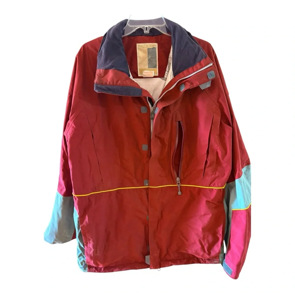 Rotor Sport" jacket, advanced outerwear riding rain jacket. P-P 28, Length 30 LG - Picture 1 of 10